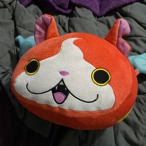 Yokai Watch Jibanyan Plush Pillow Snuggle Friend Sanitized and ready to ship :)